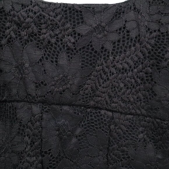 Altar'd State Boho Top Women XS Black Witchy Gypsy Whimsigoth Milkmaid Romantic - Picture 9 of 16